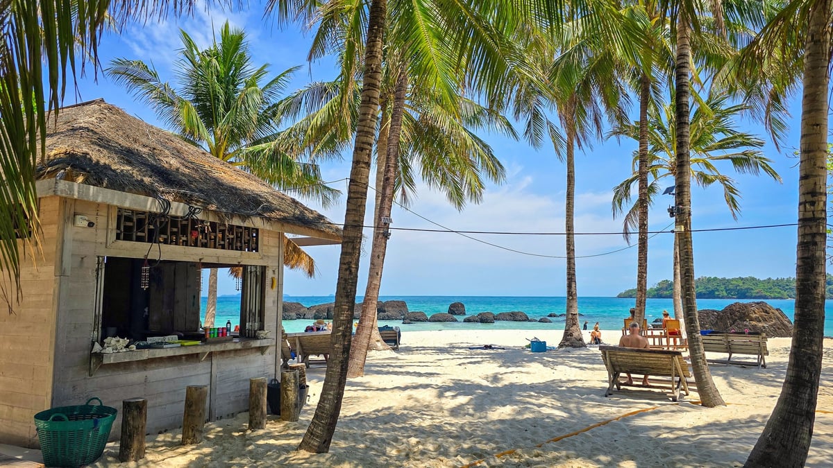 Tropical beach paradise Riviera Maya